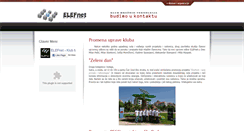Desktop Screenshot of elefnet.elfak.ni.ac.rs